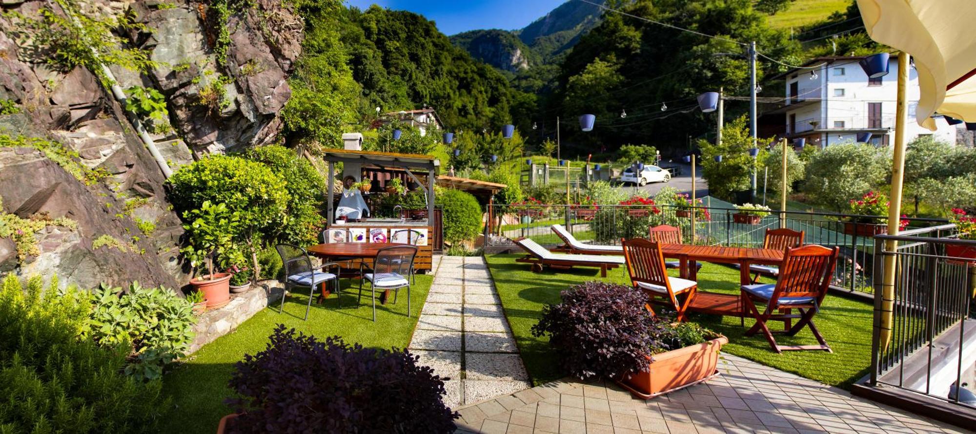 La Casa Sulla Roccia Hotel Pisogne Eksteriør billede